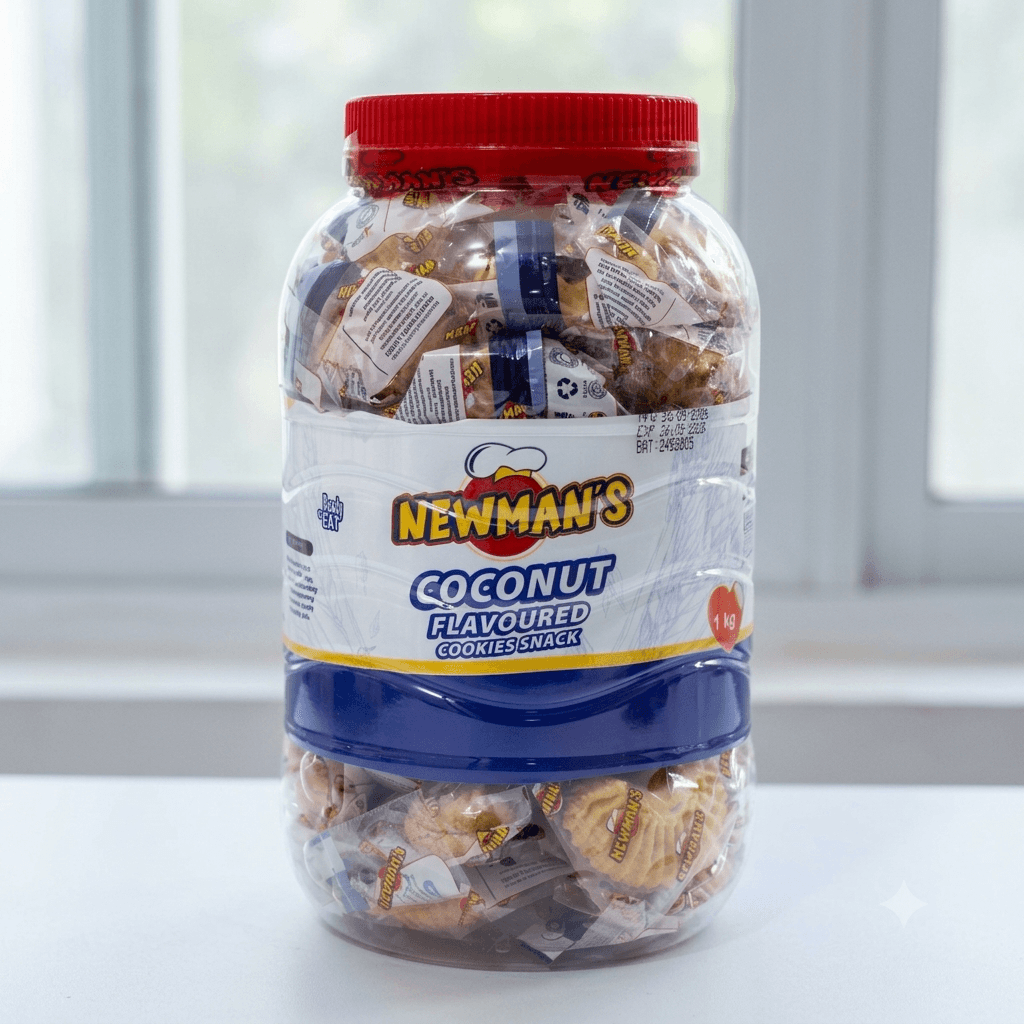 Newmans, Coconut Flavoured Cookies Snack - 750g