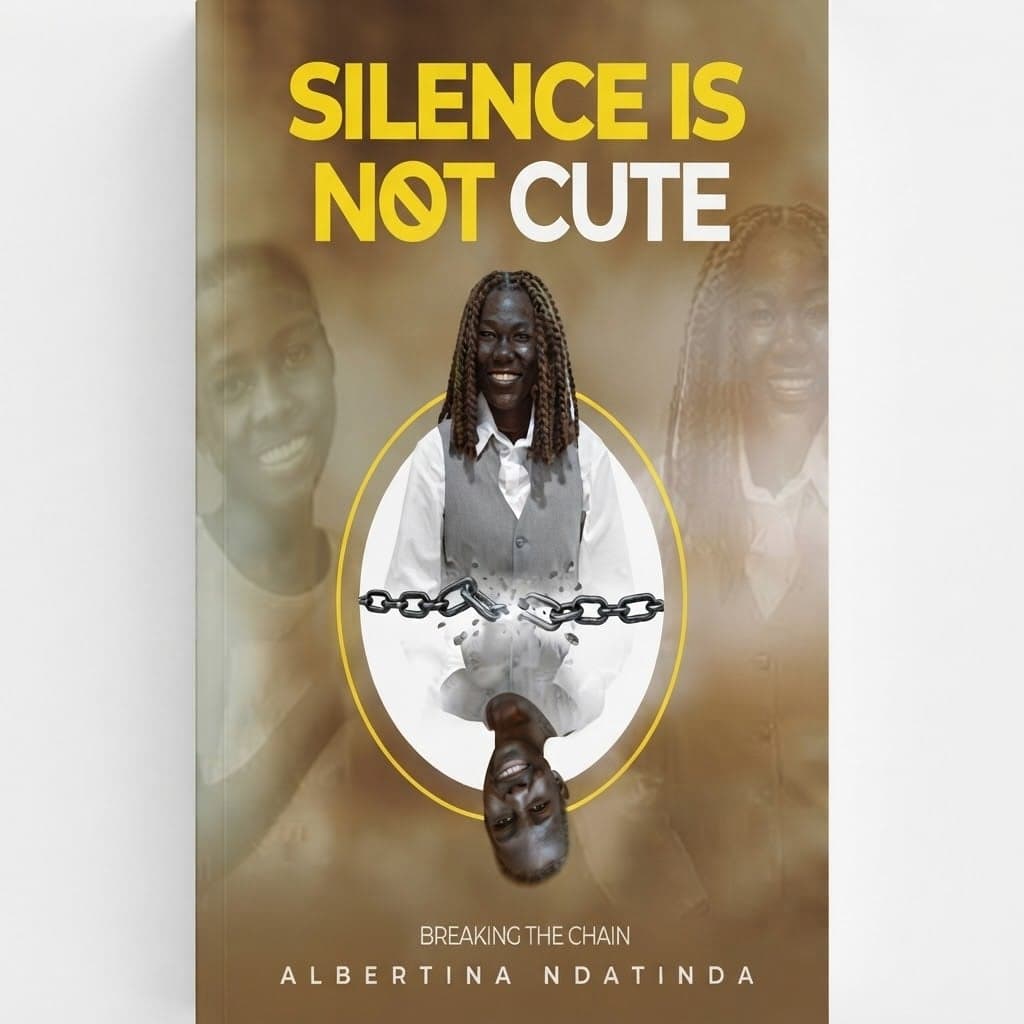 Silence Is Not Cute (Hardcopy) by Albertina Ndatinda — by Zambian ARTS Publishing House — Books & Literature products from ZM — Afrizonemart