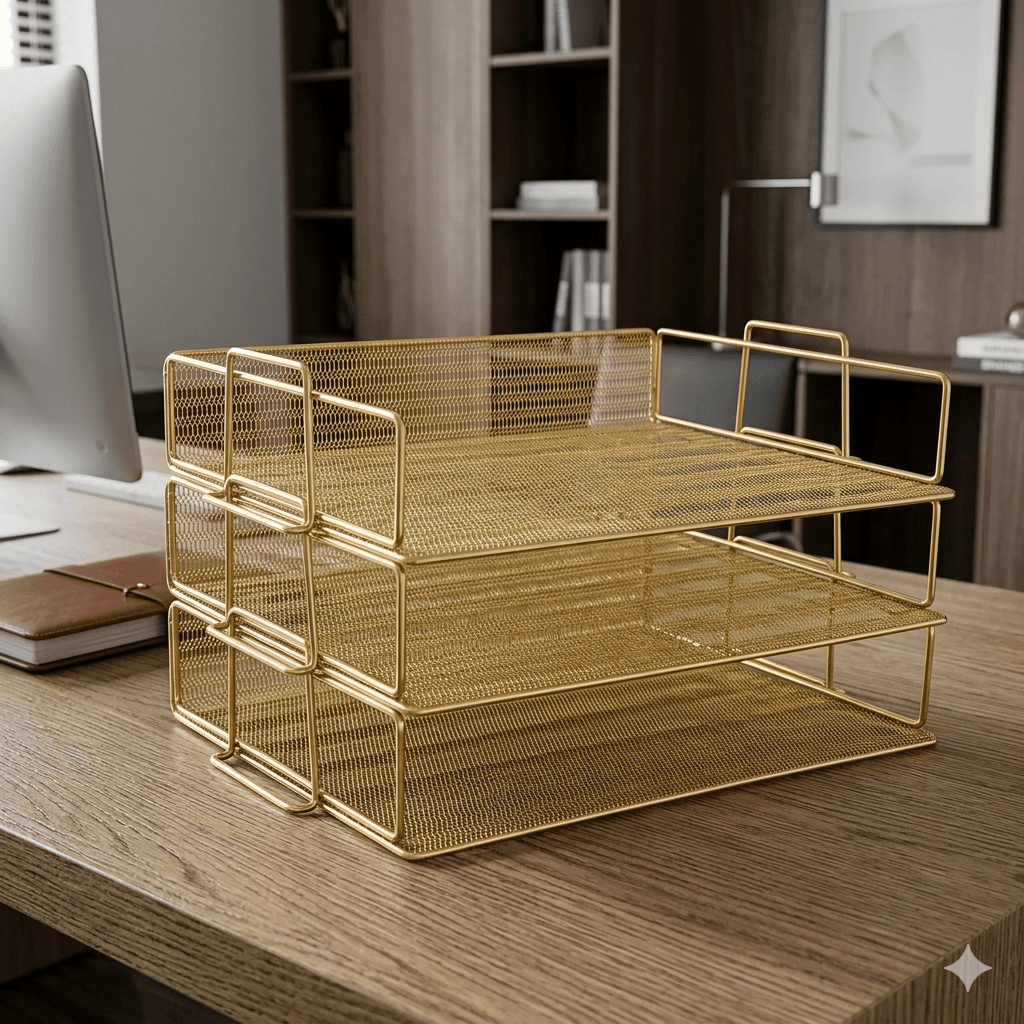Letter Tray 3-Tier Stacking