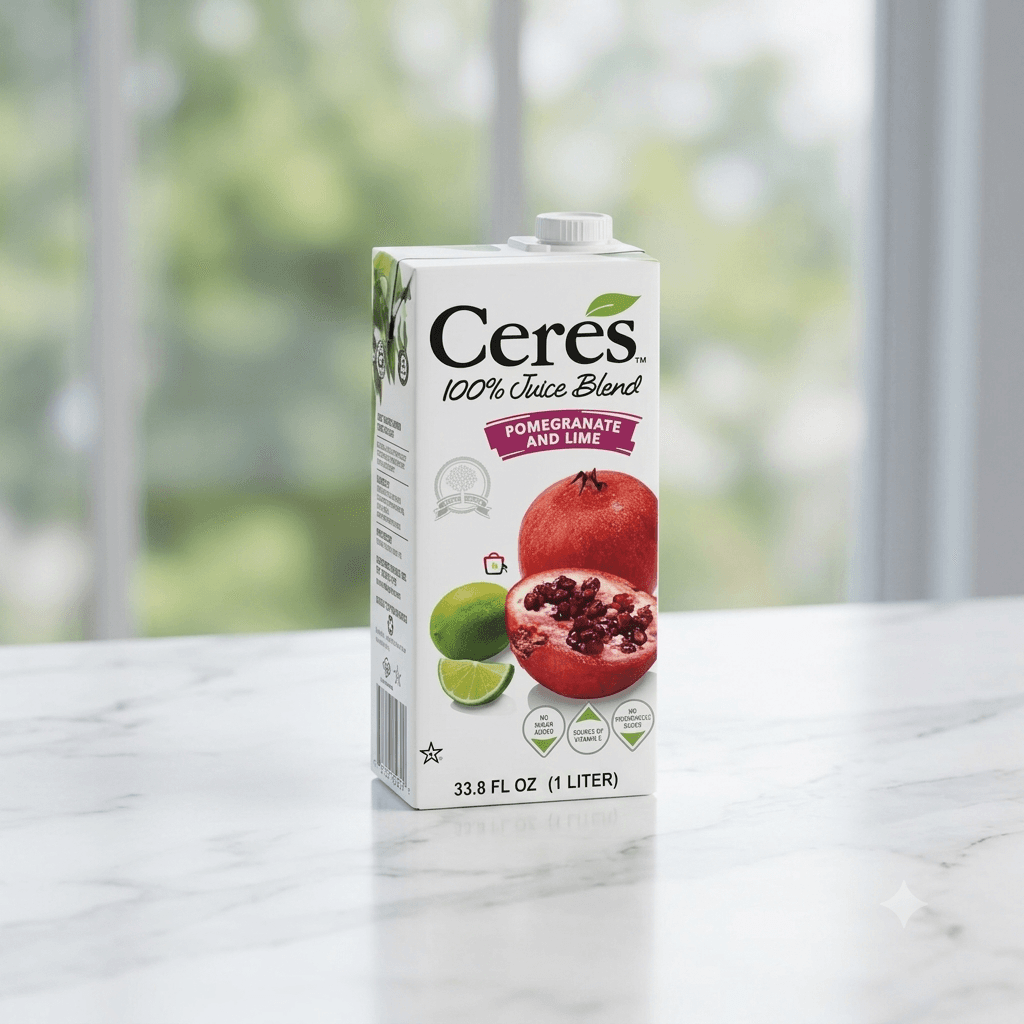 Ceres Pomegranate & lime 1L