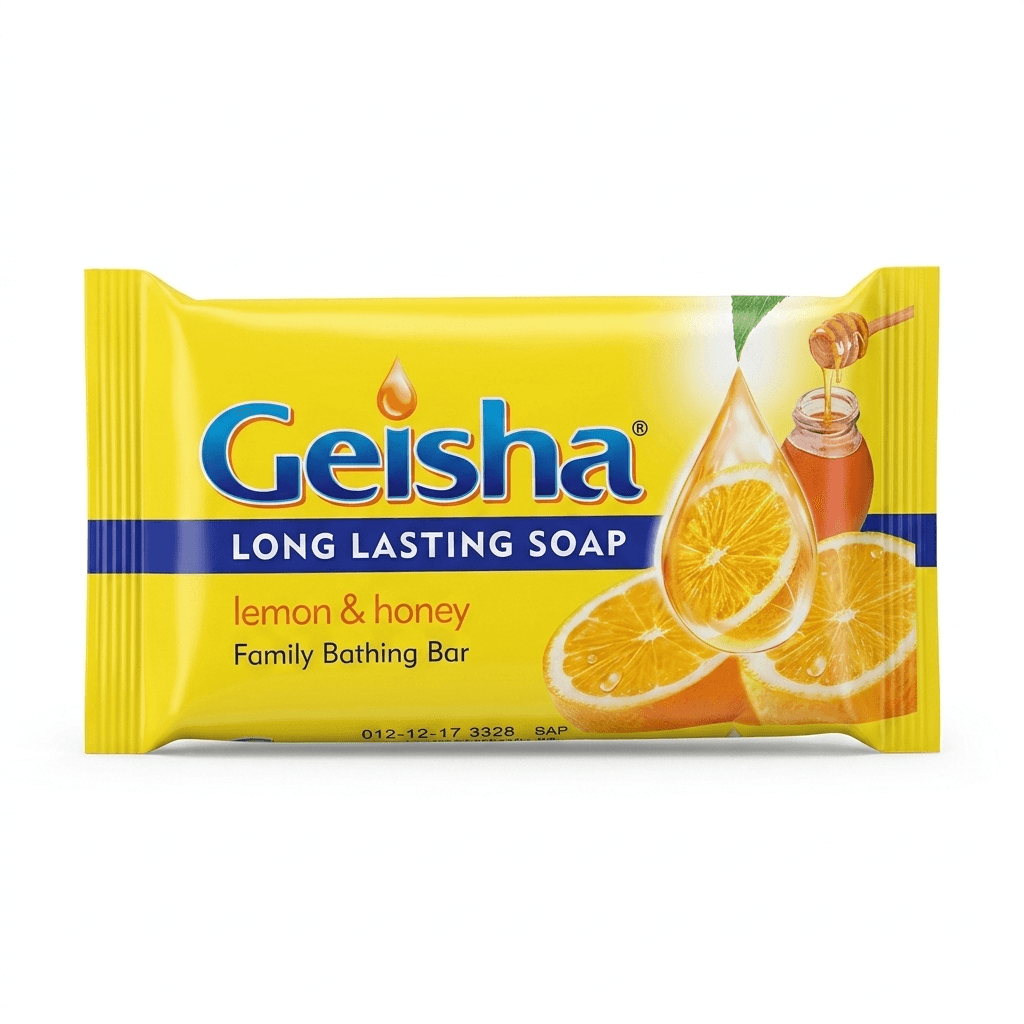 Geisha Bath Soap Lemon & Honey 200g