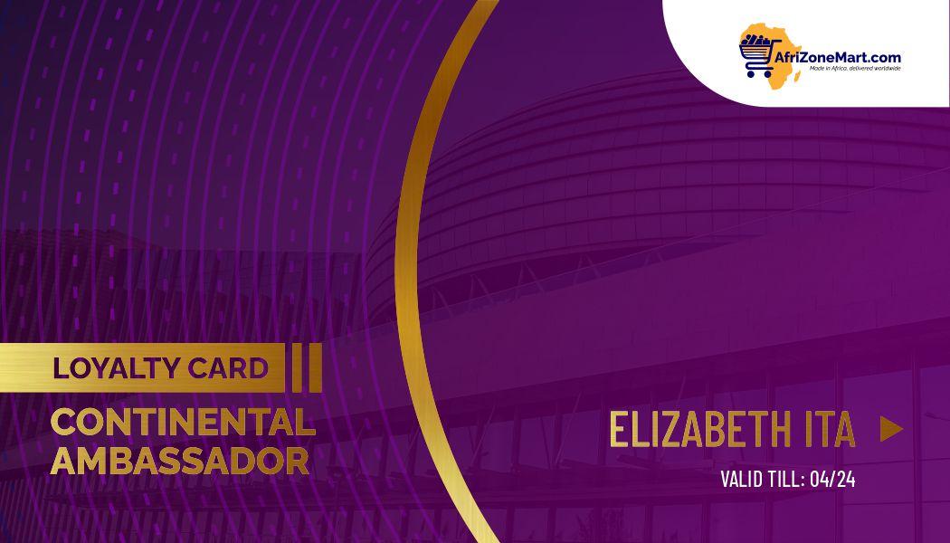 Continental Ambassador loyalty card