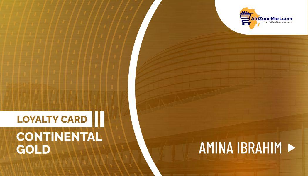 Continental Gold loyalty card